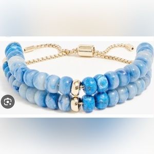 Adjustable bead bracelet